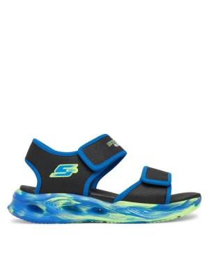 Sandały Skechers S-Lights: Sola Glow Sandal - Fusion Brights 407032L / BKBL Czarny