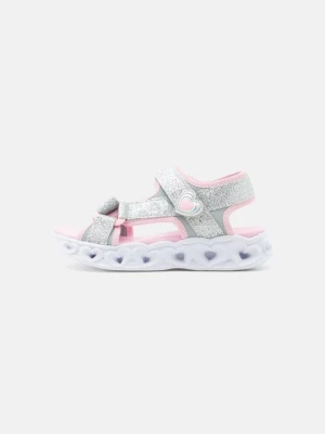 Sandały Skechers srebrny