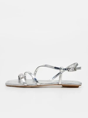 Sandały Stuart Weitzman srebrny