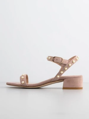 Sandały Stuart Weitzman jasnoróżowy