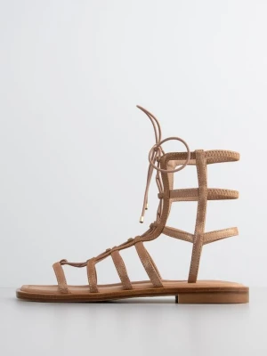 Sandały Stuart Weitzman jasny brąz