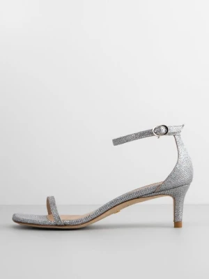 Sandały Stuart Weitzman srebrny