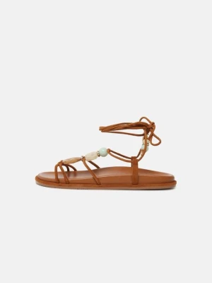 Sandały Stuart Weitzman jasnobrązowy