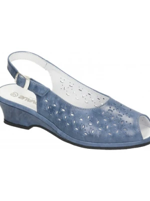 SANDAŁY SUAVE - 710103-05 NIEBIESKIE