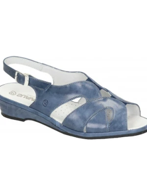 SANDAŁY SUAVE - 710112-05 NIEBIESKIE