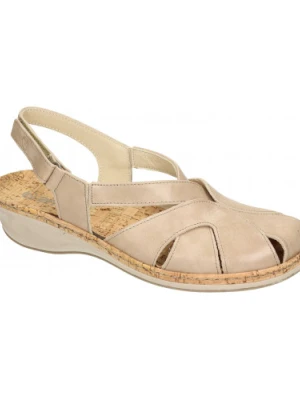 SANDAŁY SUAVE - 720016-08 BEŻ