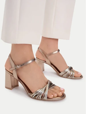 Sandały Tamaris 1-28324-42 Złoty