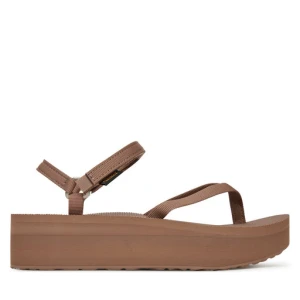 Sandały Teva Flatform Slim 1164630 Brązowy