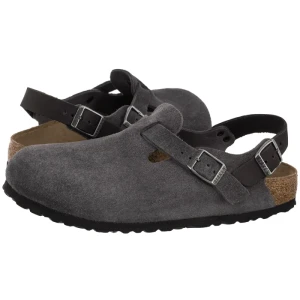 Sandały Tokio II Suede Leather Charcoal 1032421 (BK410-a) Birkenstock