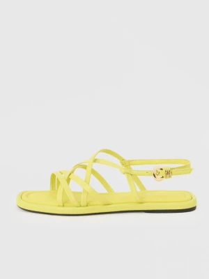 Sandały Tommy Hilfiger jasnozielony