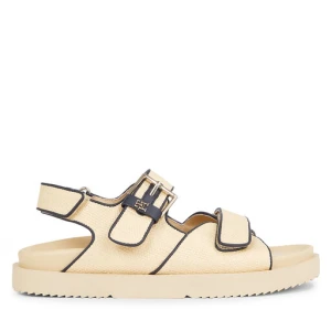 Sandały Tommy Hilfiger Rafia Sporty Sandal FW0FW07896 Beżowy