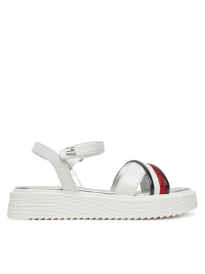 Sandały Tommy Hilfiger Sandal T4A2-33799-0273 Biały