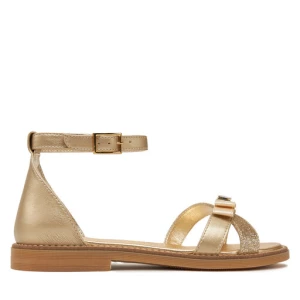Sandały Tommy Hilfiger Sandal T4A2-33943-0572 S Złoty