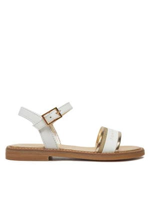 Sandały Tommy Hilfiger Sandal T4A2-33944-1281 M Biały