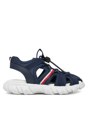 Sandały Tommy Hilfiger T1B2-33895-1591 S Granatowy