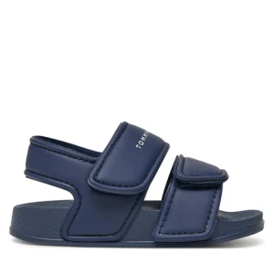 Sandały Tommy Hilfiger T1X2-33913-1172 M Granatowy
