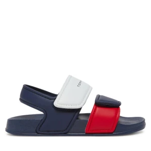 Sandały Tommy Hilfiger T1X2-33913-1172Y S Granatowy
