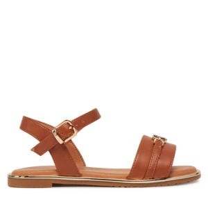 Sandały Tommy Hilfiger T3A2-33778-0326 M Brązowy