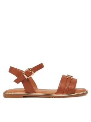 Sandały Tommy Hilfiger T3A2-33778-0326 M Brązowy