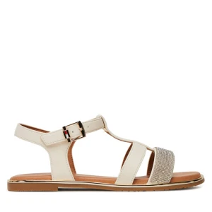 Sandały Tommy Hilfiger T3A2-33780-0371 S Écru