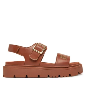 Sandały Tommy Hilfiger T3A2-33785-0326 S Brązowy