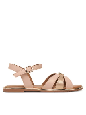 Sandały Tommy Hilfiger T3A2-34280-0326 S Beżowy