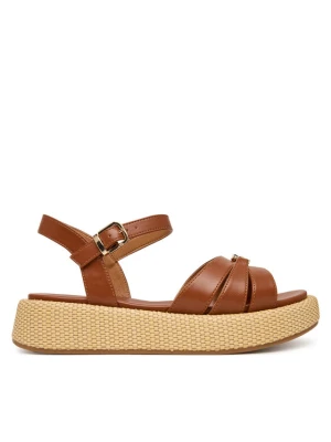 Sandały Tommy Hilfiger T3A2-34293-0326 Brązowy
