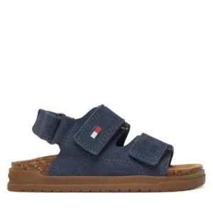 Sandały Tommy Hilfiger T3X2-34394-1899806 S Granatowy