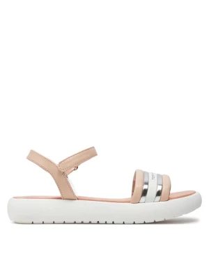 Sandały Tommy Hilfiger T4A2-33245-0371 S Różowy