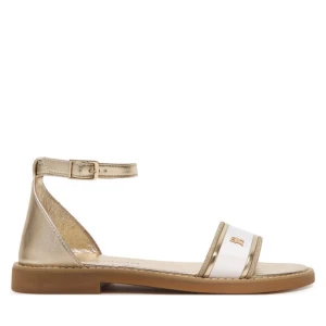 Sandały Tommy Hilfiger T4A2-34431-0517 D Złoty