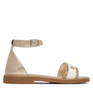 Sandały Tommy Hilfiger T4A2-34431-0517 S Złoty