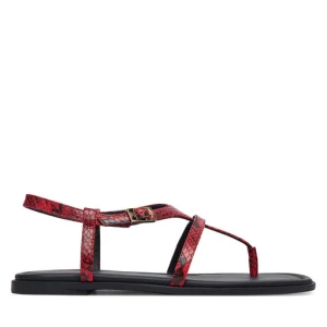 Sandały Tommy Hilfiger Th Buckle FW0FW09514 Czerwony