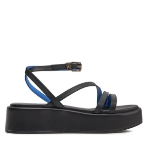 Sandały Tommy Hilfiger Th Strap Platform FW0FW07728 Czarny