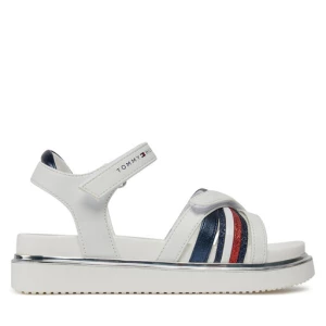 Sandały Tommy Hilfiger Velcro Sandal T3A2-33240-0273 M Biały