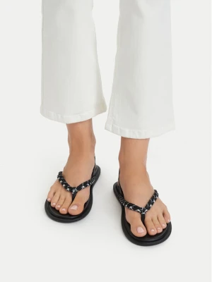 Sandały Tommy Jeans Tjw Casual Rope Sandal EN0EN02951 Czarny