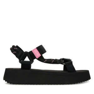 Sandały Tommy Jeans Tjw Eva Rope Sandal EN0EN02970 Czarny