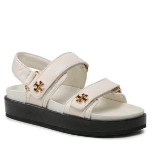 Sandały Tory Burch Kira Sport Sandal Calf Leather 144328 Écru