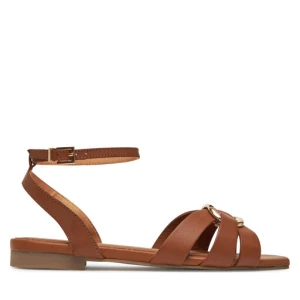 Sandały TWINSET Ciabatta 251GCJ04A Brązowy