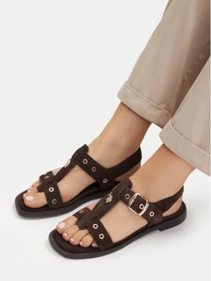 Sandały U.S. Polo Assn. EO-ALYS001W / 6S1 Brązowy ciemny