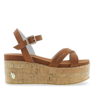 Sandały U.S. Polo Assn. Loren LOREN002 Brązowy