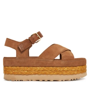 Sandały Ugg W Aubrey Ankle Strap 1167471 Brązowy