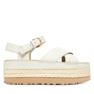 Sandały Ugg W Aubrey Ankle Strap 1169650 Écru