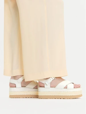 Sandały Ugg W Aubrey Ankle Strap 1169650 Écru Kremowy