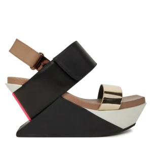 Sandały United Nude Delta Wedge Sandal 1041389316 Czarny