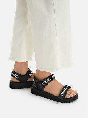 Sandały Versace Jeans Couture 80VA3SX4 ZS630 Czarny