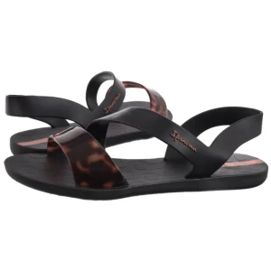 Sandały Vibe Sandal Fem 82429/BD399 Black/Turtle/Pink (IP1-v) Ipanema