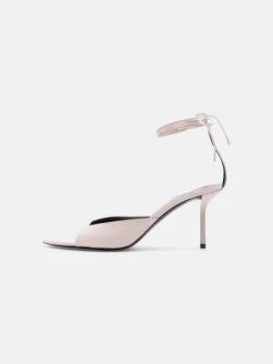 Sandały Victoria Beckham jasnoróżowy
