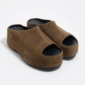 Sandały wysoka platforma dwoina oliwkowe BIMBA Y LOLA