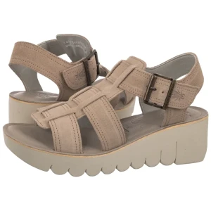 Sandały Yudd236fly Suede Taupe P145236007 (FL431-a) FLY London