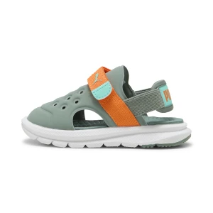 Sandały z alternatywnym zapięciem PUMA Evolve Baby, Buty, Zielony,